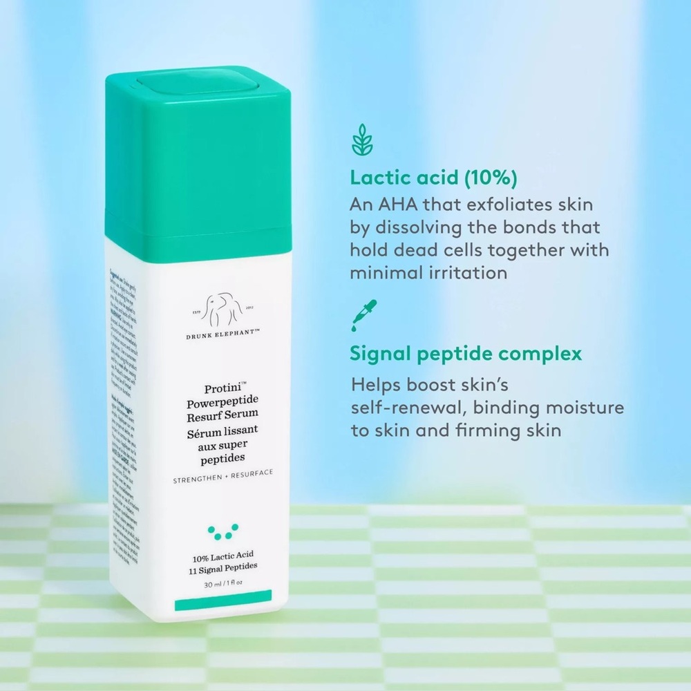 NEW! Drunk Elephant Protini Powerpeptide Resurface Serum